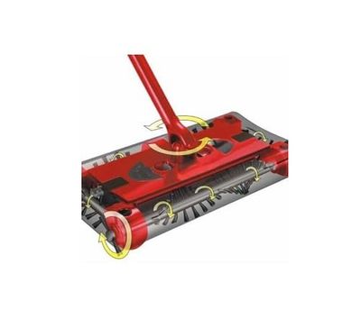 Swivel Sweeper dammsugare, roterbar, uppladdningsbar, utan påse