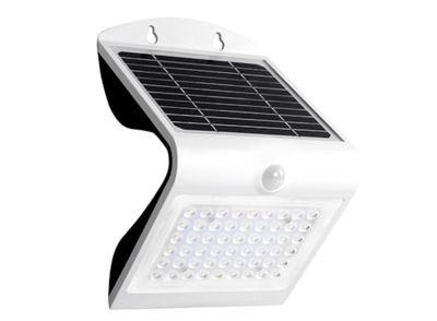 Monkey Ladder Applique LED esterno solare con sensore di presenza e crepuscolare IP65, 4 W 4000 K + 3000 K 120 °, bianco solare. Ideale per l'illuminazione efficiente e automatica.