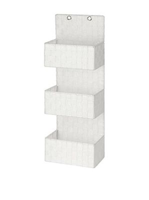 Wenko Set Estante de baño 2 Uds. Blanco