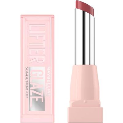 Maybelline New York Lifter Glaze, Lip Oil Balm, formulated with Hyaluronic Acid & Acerola Cherry Extract, for up to 24H hydration, ultra-comfortable feel (Shade: Berry Haze)