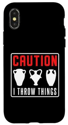 Pottery Clay Throwing Design Case for iPhone X/XS