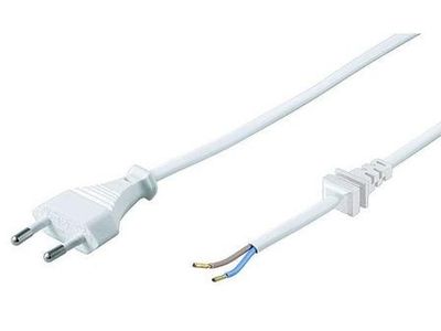 Goobay NK 105 K W-150 cavo di alimentazione Bianco 1,5 m