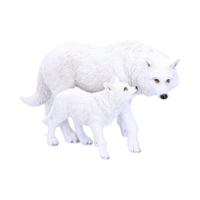 Nemesis Now U4774P9 Winter Offspring Figurine 27.5cm, Resin, White, One Size