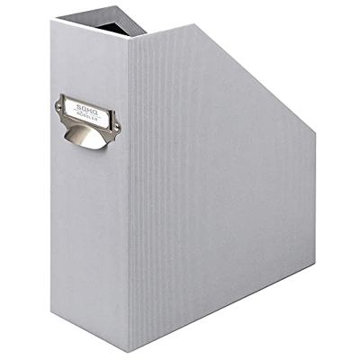 Rössler SOHO 115mm A4 Magazine Box with Handle and Index Holder - Stone