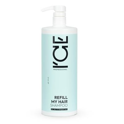 Prodotto di bellezza della marca Natura Siberica: shampoo, Ice Refill My Hair Shampoo Capelli Secchi (1000 millilitri)