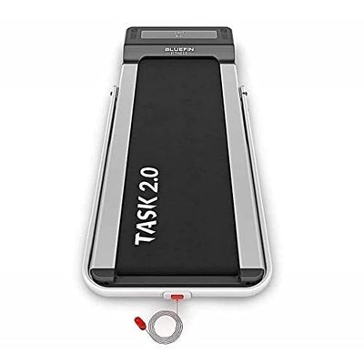 Bluefin Fitness Task 2.0, Tapis Roulant Pieghevole Sotto Scrivania In 1 Unisex Adulto, Nero/argento., Rowing Machine Magnetic