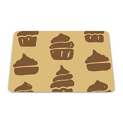 Bonamaison, Rectangle Pop Art Digital Printed Mouse Pad, Non-Slip Base, for Office and Home, Size: 22 x 18 cm