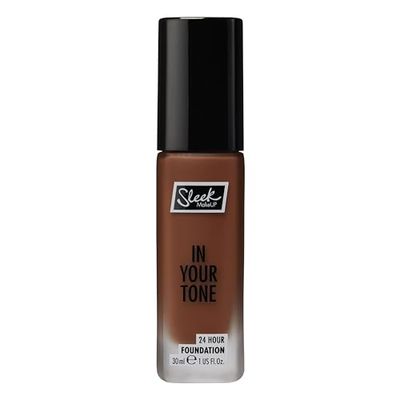 Sleek MakeUP In Your Tone 24 Hour Foundation, Medium Buildable Coverage in 30 Shades, Semi-Matte Flawless Finish, 12N, 30ml