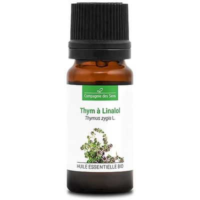 TIMO A LINALOLO (Thymus zygis) BIO - 10mL - Olio Essenziale di Qualità Premium - 100% Puro, Naturale, Garantito ChromaCert® - Chemiotipizzato & Integrale