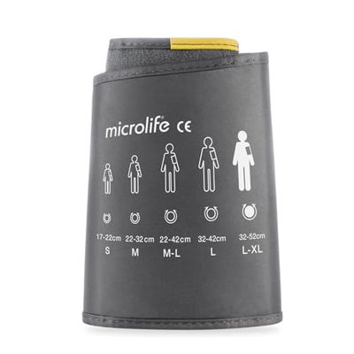 Microlife - Brassard Conique Souple Taille L-XL (Bras 32-52cm) - Lavable, Confortable, Facile à Utiliser, Compatible Tensiomètres Microlife, Garantie 2 ans