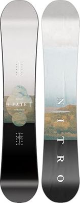 Nitro Tabla de Snowboard para Mujer '25, versátil para Mujer, All Mountain Directional Twin Camber