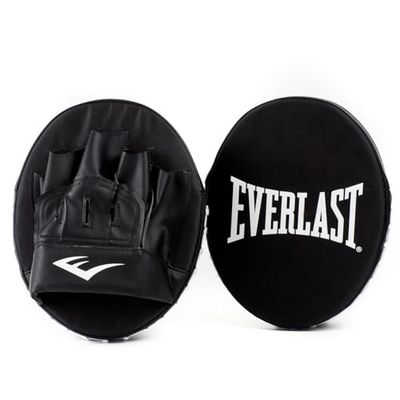 Everlast Core Punch Mitts, Unisex-Adult, Black, One Size