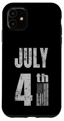 4 July Independence Day USA Flag Patriotic Case for iPhone 11
