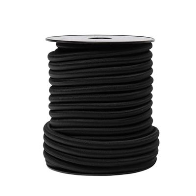 WERKA PRO Tenditore Elastico Nero Ø 10mm x 20m