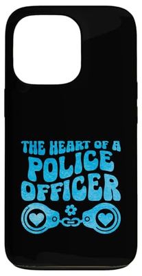 Il cuore di un poliziotto poliziotto poliziotto poliziotti poliziotti Custodia per iPhone 13 Pro