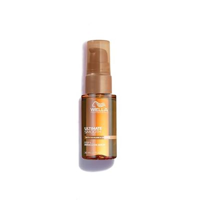 Wella Professionals Ultimate Smooth Miracle Oil Serum - Hair Oil With Squalane & Omega 9 - For Dry, Dull & Frizzy Hair (30ml)