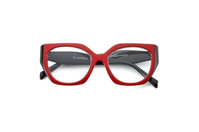 CHARRO Gafas de Lectura Panama Rojo-Negro +1,50