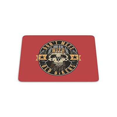 Bonamaison, Stampa Digitale Rettangolo Tappetino per Mouse, Base Antiscivolo, per Ufficio e Casa, Dimensioni: 22x18 Cm