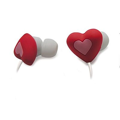 Metronic Cuore Cuffie Stereo In-Ear, Rosso/Rosa