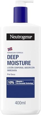 Neutrogena Loção corporal hidratação profunda, pele seca, 400 ml