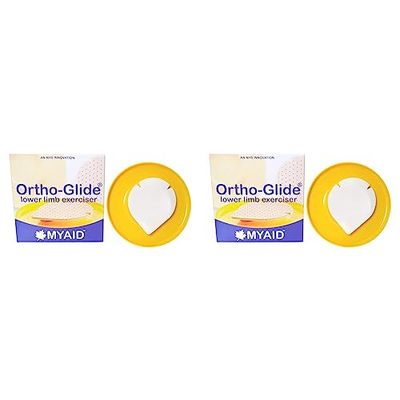 MYAID Ortho-Glide Knee Exerciser/Slider for Rehabilitation After Surgery (Pack of 2)