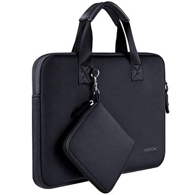 Housse Élastique pour Ordinateur Portable 13" pour MacBook Air M3/M2/M1, MacBook Pro M2/M1, iPad 13" 12,9", XPS 13, Sac Fourre-tout en Néoprène avec Petit étui de Protection,B02K01