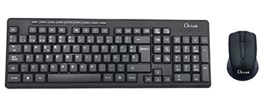 COMBO TECLADO/RATON L-LINK LL-KB-555-W INALAMBRICO NEGRO