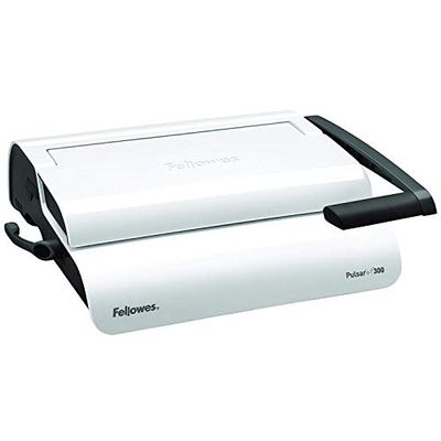 Fellowes 5627609_1 Pulsar Plus 300 ark manuell kampärm med genomskinliga bindande omslag