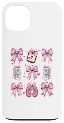 Coquette Bow Dialysis Tech Dialysis Technician Girl Mom Case for iPhone 13