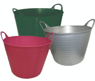 TEC HIT - Panier Souple ultra-résistant - Dimensions : 45 cm x 37 cm x 52 cm - 42 litres - Coloris suivant disponibilités