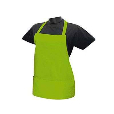 MISEMIYA - Women's Apron with Bib Apron for Home Cleaning Fruit Sink Sumiller Wine Maitre - Ref.865 - Green, Pack of 1