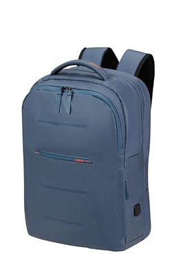 American Tourister Urban Groove - Zaino per laptop 15.6", 50 cm, 23 L, Blue/Orange