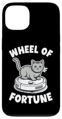 Wheel Of Fortune Cat Joke Robot Vacuum Cleaner Cat Case for iPhone 13