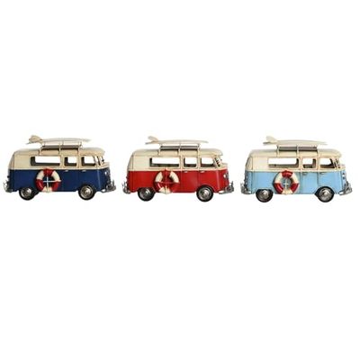 VEHICULO DECORACION METAL 27X11,5X15,5 3 SURT