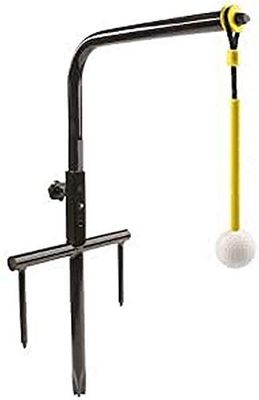 SKLZ Pure Path, Swing Trainer Unisex Adulto, Nero/Giallo