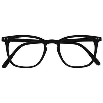 Opulize Bex Homens óculos de distância curto de vista miopia grande preto mate M64-1 -1,50