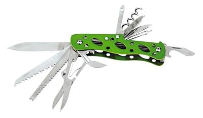 moses. 9713 - Expedition Natuur multifunctioneel zakmes, groen