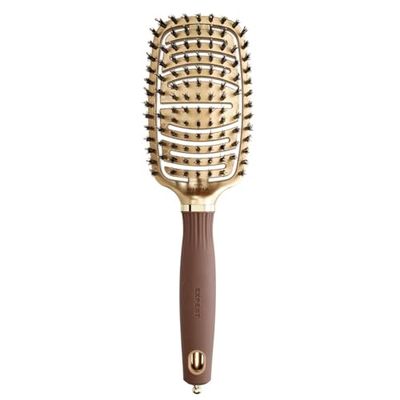 Expert Care Flex Boar Bristles Gold & Brown