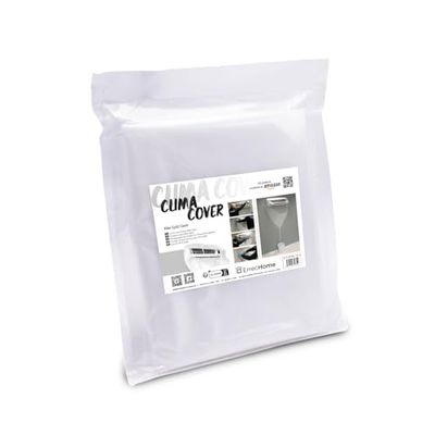 ErrecHome Clima Cover, Air Conditioner Cleaning Cover (Wall-mounted Units) with Drain Outlet Pipe