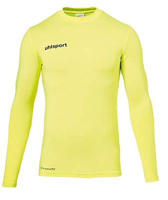 uhlsport Score Set Portiere Portiere, Unisex, Score TORWART Set, Fluo Gelb/Schwarz, M