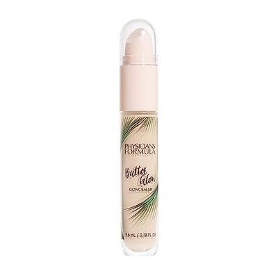 Physicians Formula Butter Glow, Correttore Liquido Multiuso per Illuminare, Evidenziare e Nascondere le Imperfezioni, a Lunga Durata, Tonalità Light.
