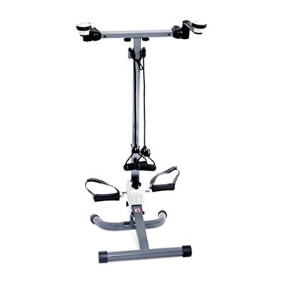 Ultrasport Entrenador 3 en 1 para Brazos, Metal, PVC, Caucho, Gris, 53x43,5x102