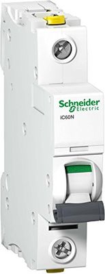 Schneider A9 °F05120 Circuit Breaker IC60 N, 1P, 20 A, D Characteristic