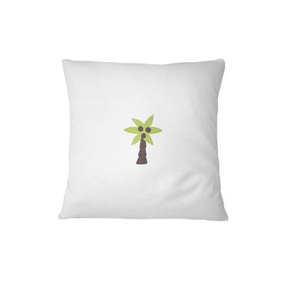 Bona Basics, Fodera decorativa per cuscino, decorazione per la casa, per divano, caffetteria, Dimensioni: 45X45 cm, Colore: Bianco