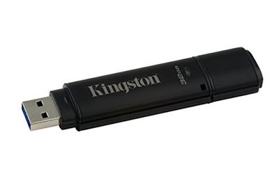 Kingston Dt4000G2Dm/32Gb Datatraveler 4000 G2 Usb Flash Drive, 32Gb, 3.0, 250Mb/S Lezen, Zwart