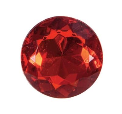 Bijoux Diamant rood 30 mm 6 stuks B19608