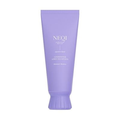 NEQI MOISTURE MYSTERY Après-Shampoing 250ml – Soin Cheveux Hydratant, Anti-Frisottis, Vegan, Sans Sulfates, Pour Cheveux Sec, Bouclés, Performance Professionnelle, Fabriqué en Italie