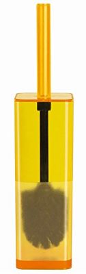 Spirella 10.15287 Cubo Porte-Balayette Polystyrol Clear Yellow