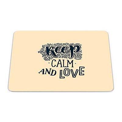 Bonamaison, Rectangle Pop Art Digital Printed Mouse Pad, Non-Slip Base, for Office and Home, Size: 22 x 18 cm