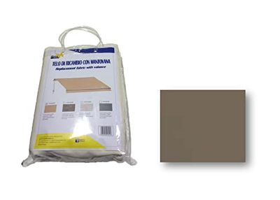 Linea Garden Friend Tejido de repuesto completo para cortina de caída con brazos 245 x 300 marrón